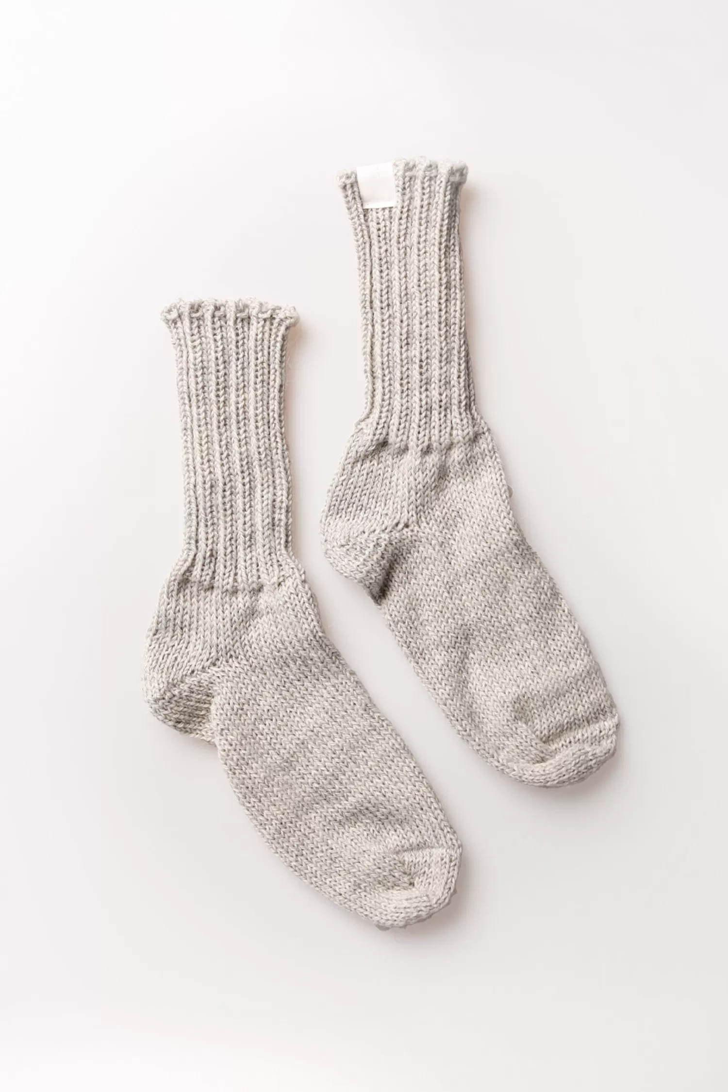 Raggsocka light grey melange*Elvine Store